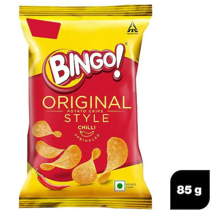 Bingo Original Chilli Sprinkled Potato Chips 85 g