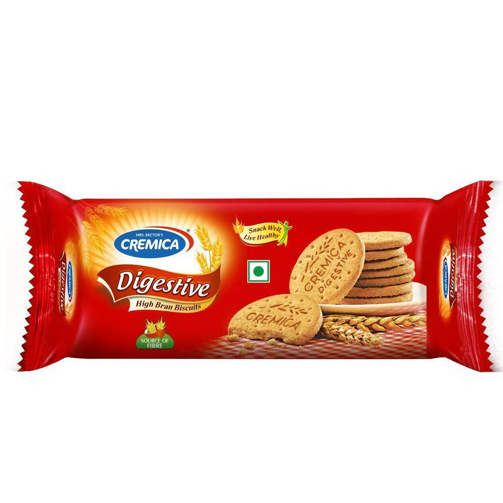 Cremica High-Bran Digestive Biscuits 142 g
