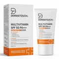 DERMATOUCH Multivitamin SPF 50 PA+++ Sunscreen Gel | UVA-UVB Protection |Zero White Cast | Unisex | 30 g