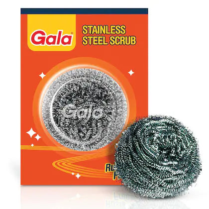 Gala Swash Card Steel Scrubber 7cm 1 N