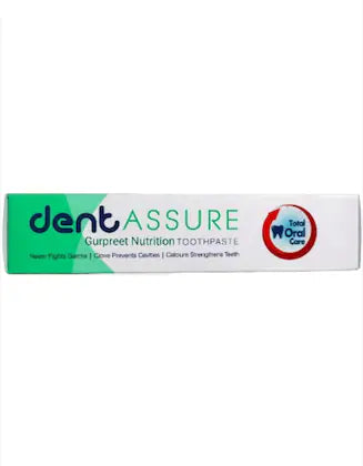 Gurpreet Nutrition Neem Clove Toothpaste with Calcium for Strong Teeth and Healthy Gums (100 g)