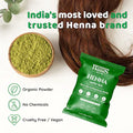 Habibs Natural Henna Mehndi Powder Enriched with Bhringraj, Amla, Brahmi,Jatamansi For Natural Hair Coloring 100Gm Pack of 1