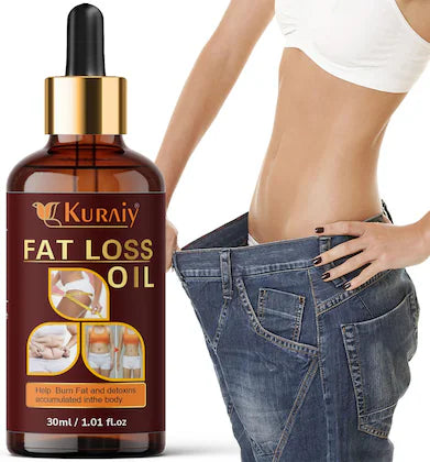 KURAIY Fat Loss Oil Dissolve Fat Essential Oil for Whole Body Ginger Extract 30ml