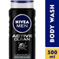 Nivea Men Active Clean Shower Gel 500 ml