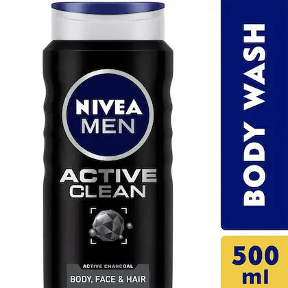 Nivea Men Active Clean Shower Gel 500 ml