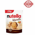 Nutella Ferrero Biscuits, 276Gm, White & Brown - Chocolate - Imported from Poland