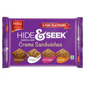 Parle Hide & Seek 4 Flavour Choco Chip Creme Biscuit 400 g