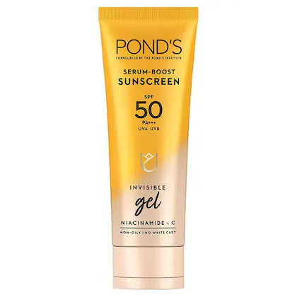 Pond's Invisible Gel Serum Boost SPF 50 PA+ + + Sunscreen 100 g
