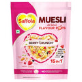 Saffola Berry Crunch Muesli with Flavour Pops 450 g