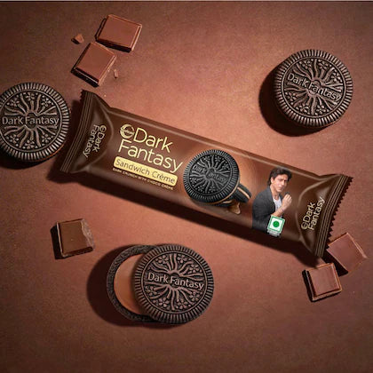 Sunfeast Dark Fantasy Creme Biscuit with Real Chocolate 79 g