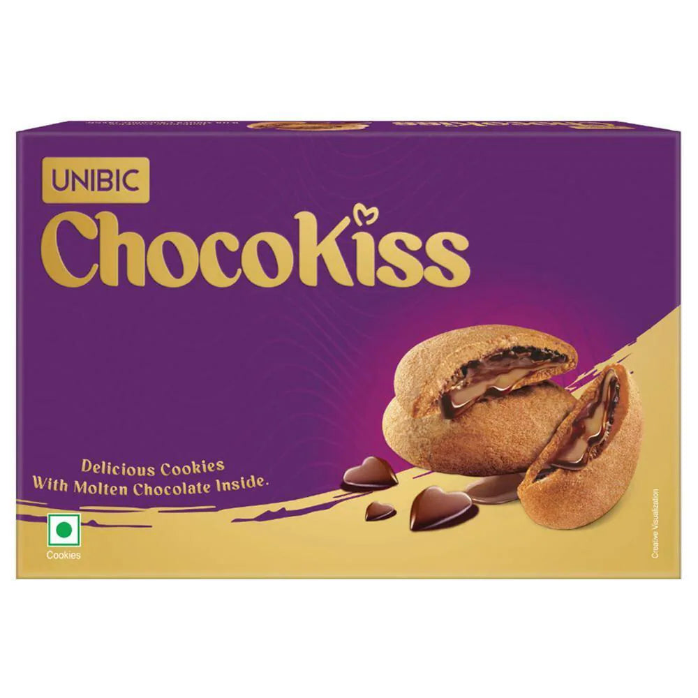 Unibic Choco Kiss Centre Filled Cookies 250 g