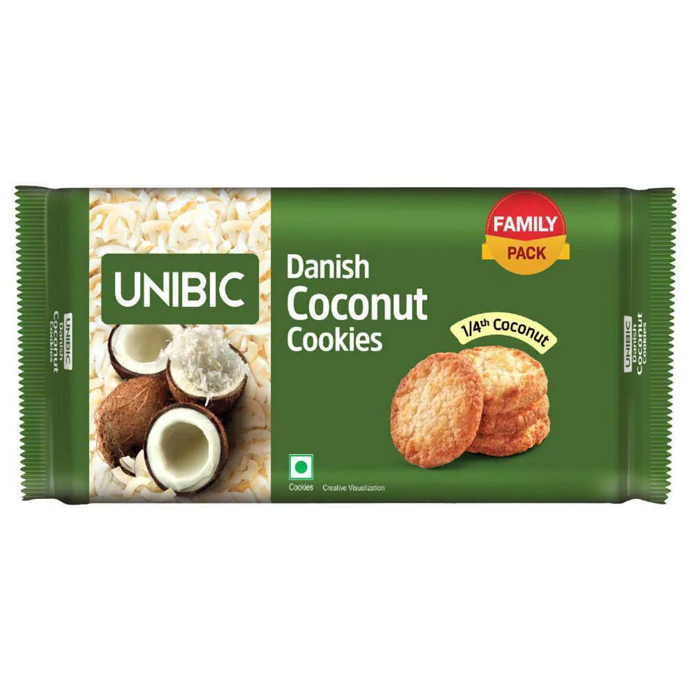 Unibic Danish Coconut Cookies Family Pack 270 g