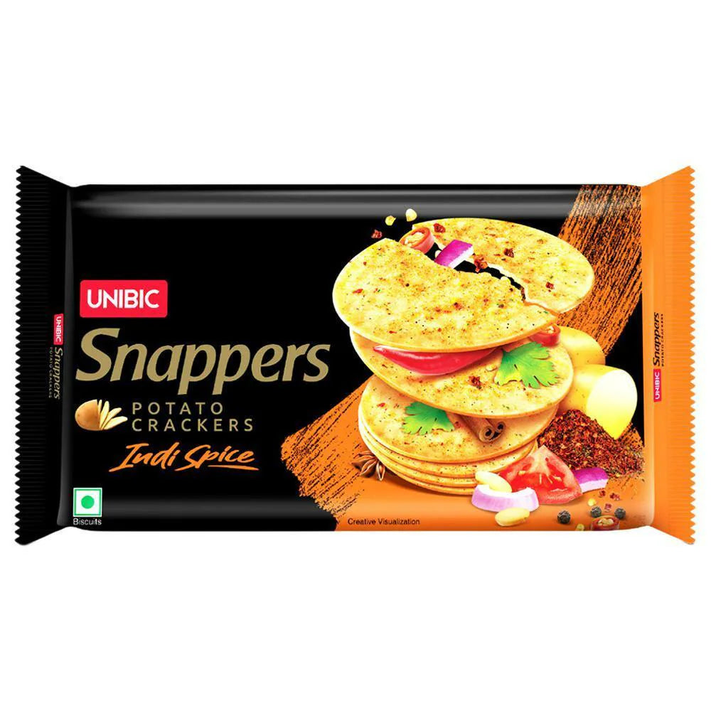 Unibic Snappers Indi Spice Potato Crackers 280 g