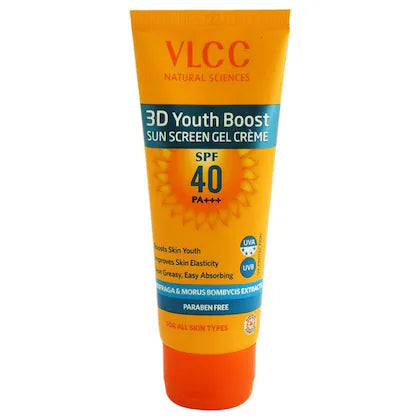 VLCC 3D Youth Boost SPF 40 PA+++ Sun Screen Gel Creme 50 g