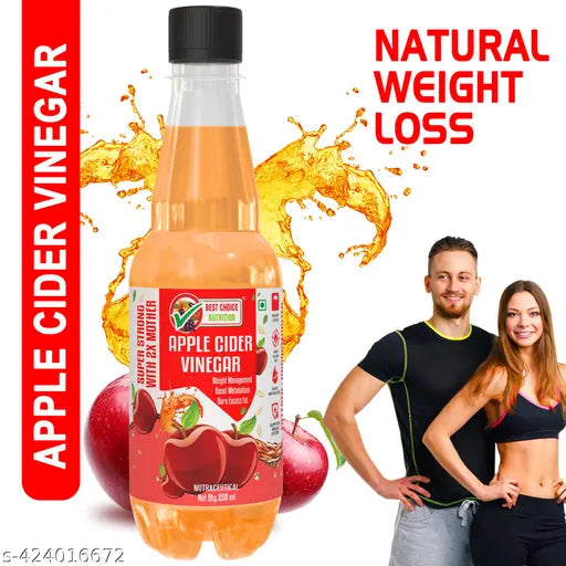 Apple Cider Vinegar for Weight Loss | Boost Immune, Hair & Skin Health | 100% Natural Himalayan apples | Filtered Vinegar (250 ml)